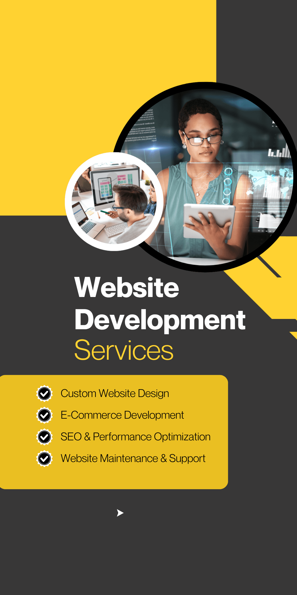 Websites Built to Convert Visitors into Customers.